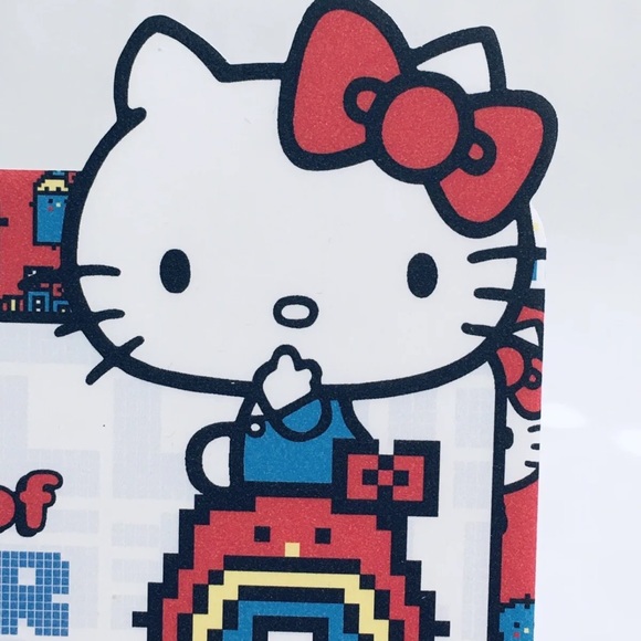 Sanrio Hello Kitty Friend of the Year Pin Set 2019 With Plexiglass Display Board - Picture 16 of 16